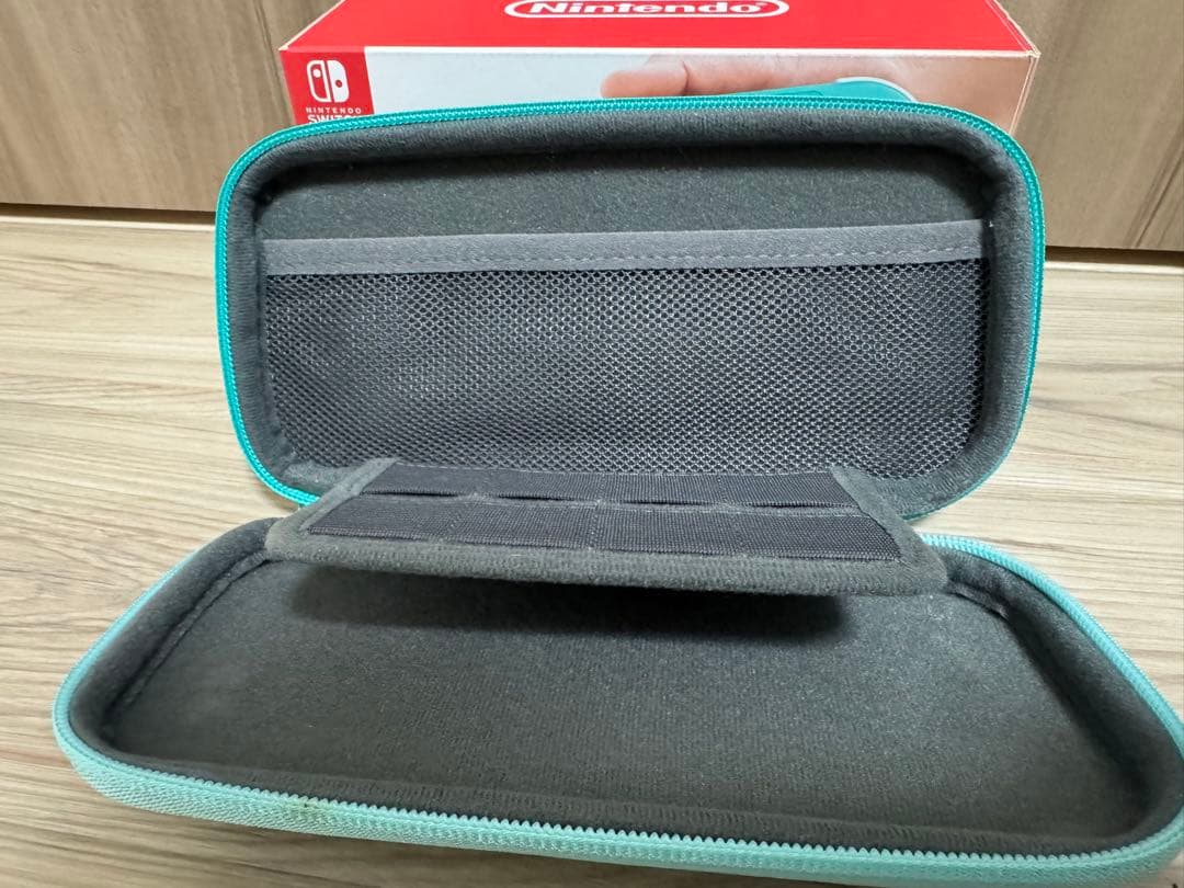 【外箱＋収納ケース付】Nintendo Switch Lite ターコイズ ※