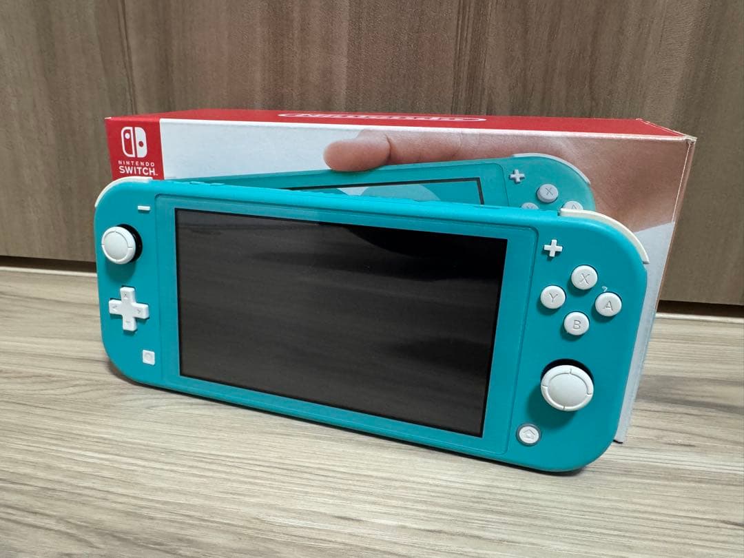 【外箱＋収納ケース付】Nintendo Switch Lite ターコイズ ※