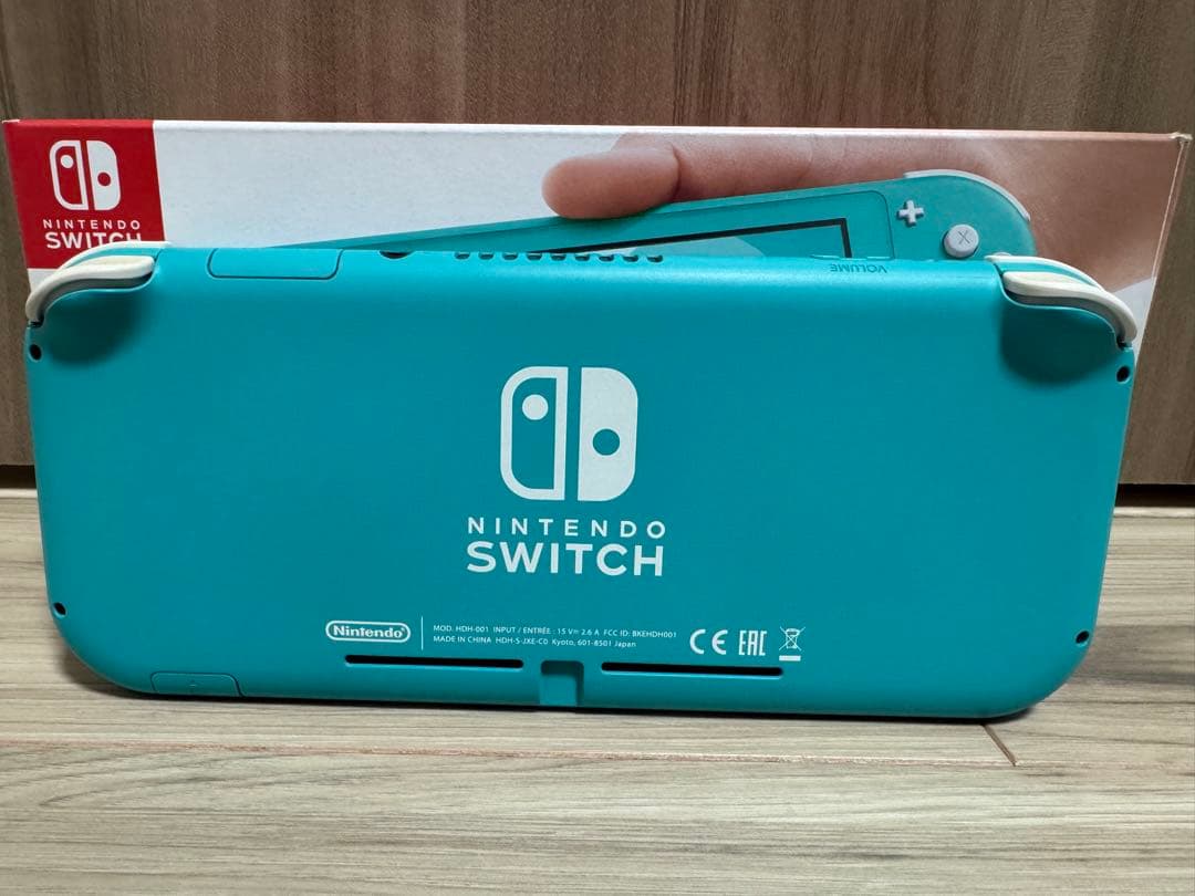 【外箱＋収納ケース付】Nintendo Switch Lite ターコイズ ※