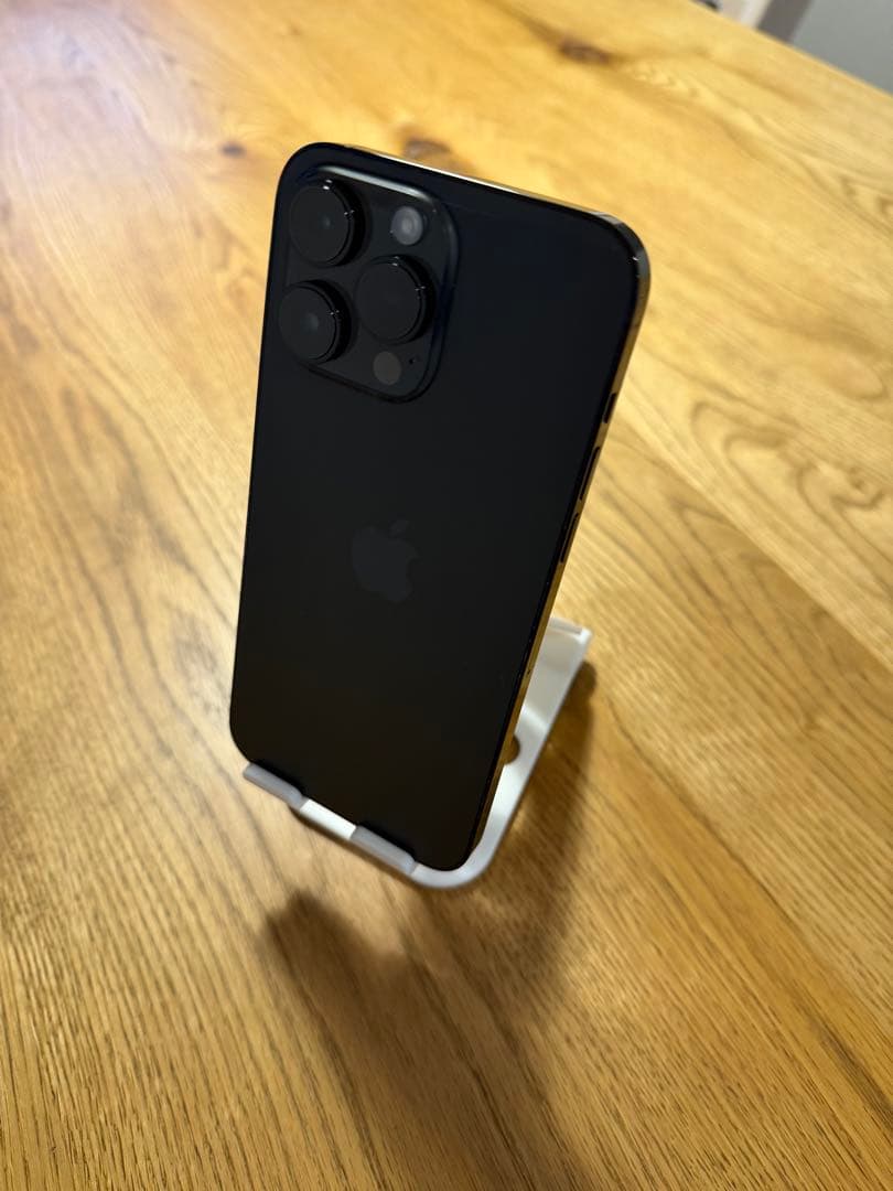 Apple iPhone 14Promaxブラック本体reinkstoneケース