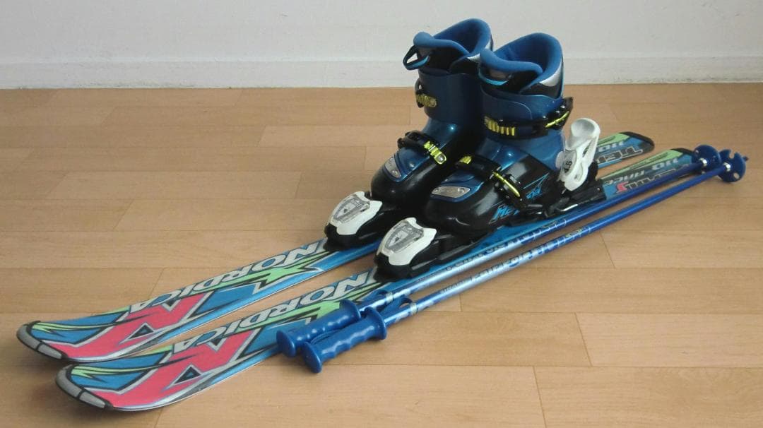 ■■11月限定■送料無料■ノルディカ■子供用スキー4点セット■110/21■■