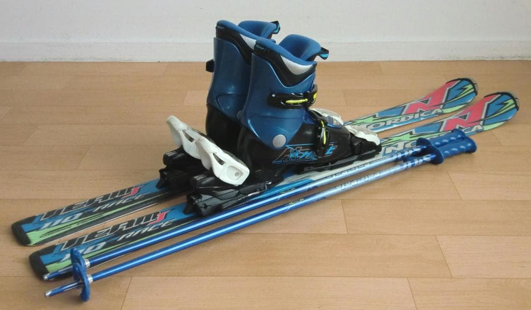 ■■11月限定■送料無料■ノルディカ■子供用スキー4点セット■110/21■■