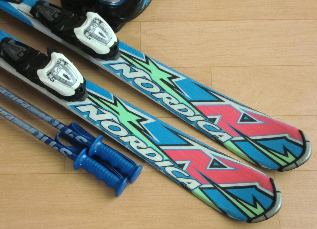 ■■11月限定■送料無料■ノルディカ■子供用スキー4点セット■110/21■■