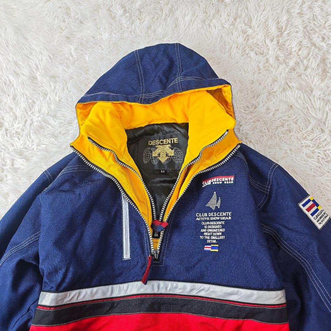 【極美品】DESCENTE スキーウェア上下 メンズM Dermizax