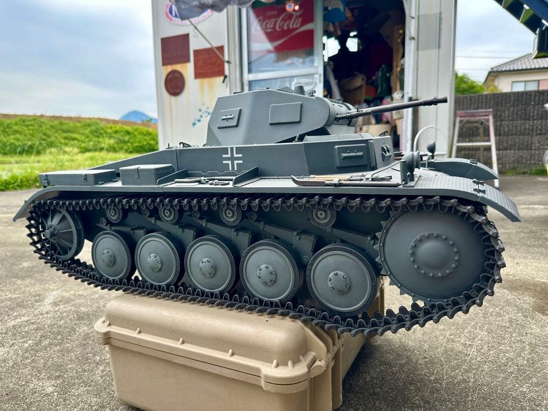 全長80㎝‼️戦車‼️1/6スケール‼️ドラゴン WW2 ドイツ 軽戦車 II号戦車‼️