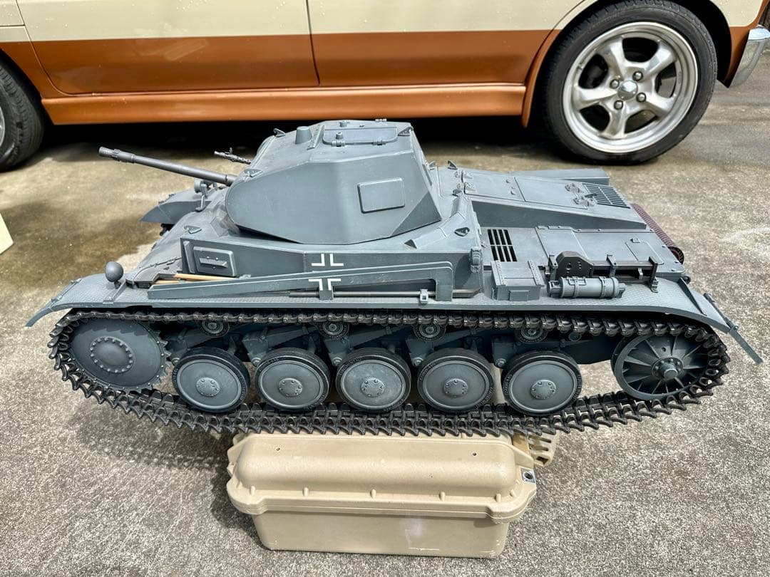 全長80㎝‼️戦車‼️1/6スケール‼️ドラゴン WW2 ドイツ 軽戦車 II号戦車‼️