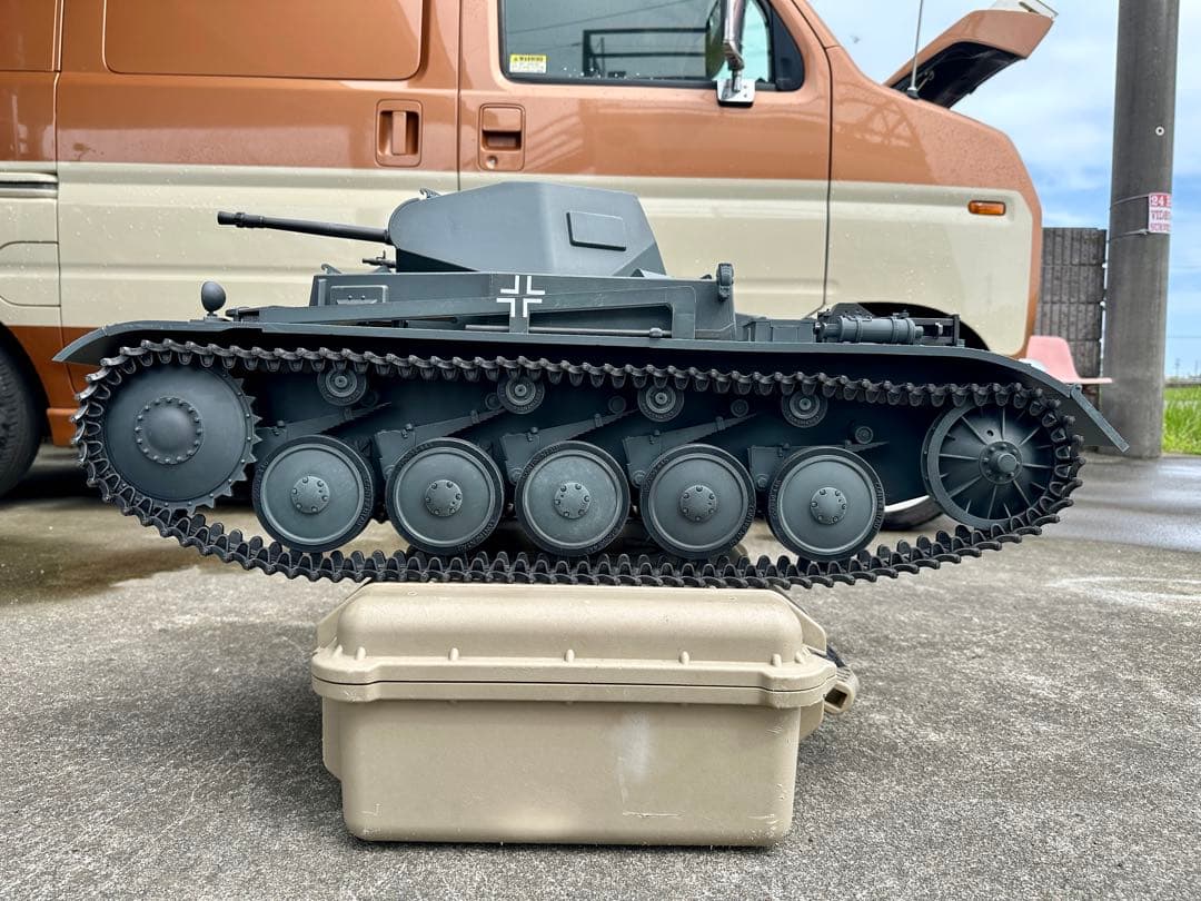 全長80㎝‼️戦車‼️1/6スケール‼️ドラゴン WW2 ドイツ 軽戦車 II号戦車‼️