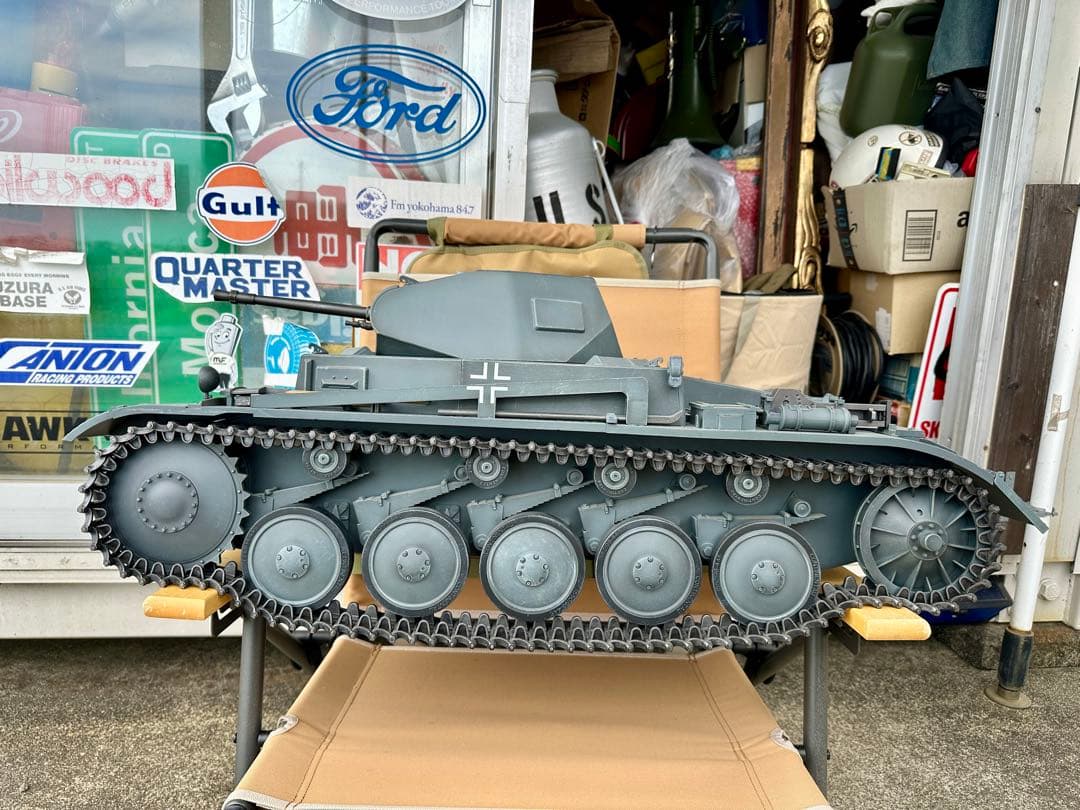 全長80㎝‼️戦車‼️1/6スケール‼️ドラゴン WW2 ドイツ 軽戦車 II号戦車‼️