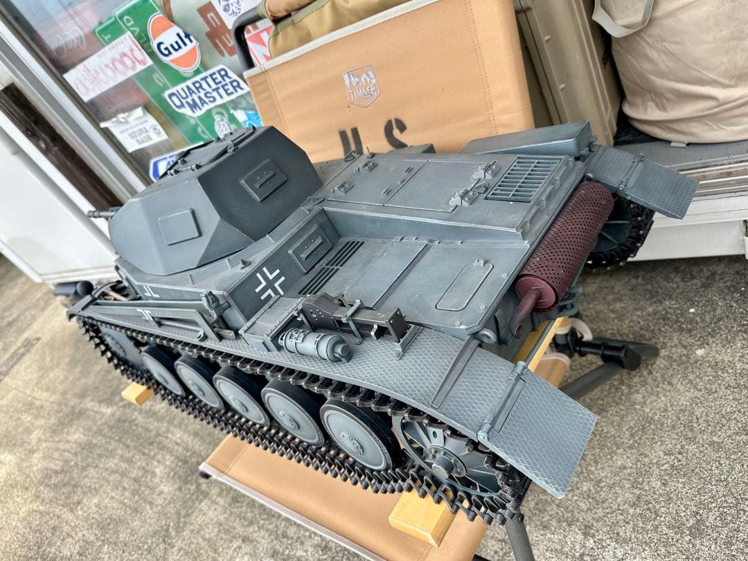 全長80㎝‼️戦車‼️1/6スケール‼️ドラゴン WW2 ドイツ 軽戦車 II号戦車‼️