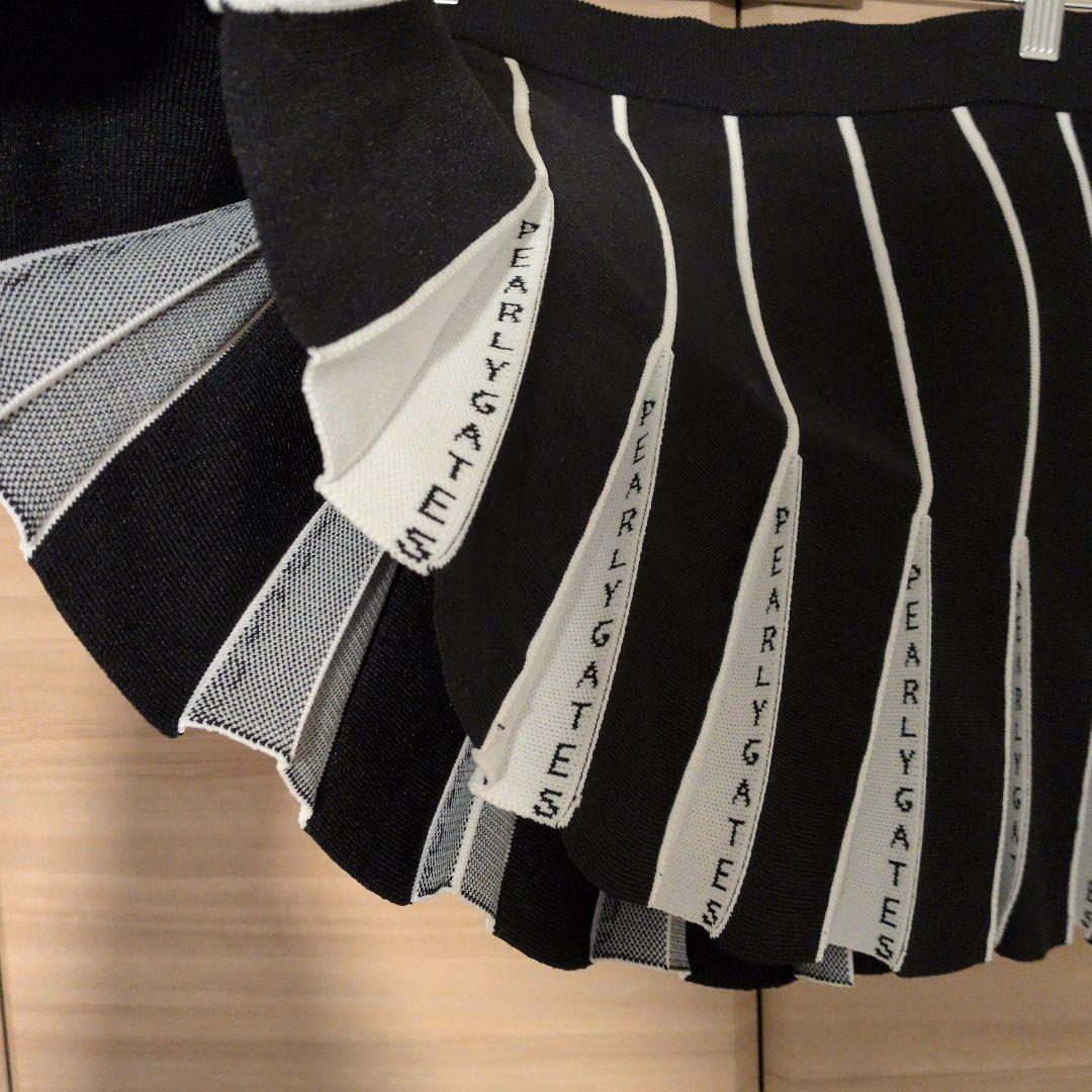 PEARLY GATES 新オシャレロゴプリーツスカート 新品未使用