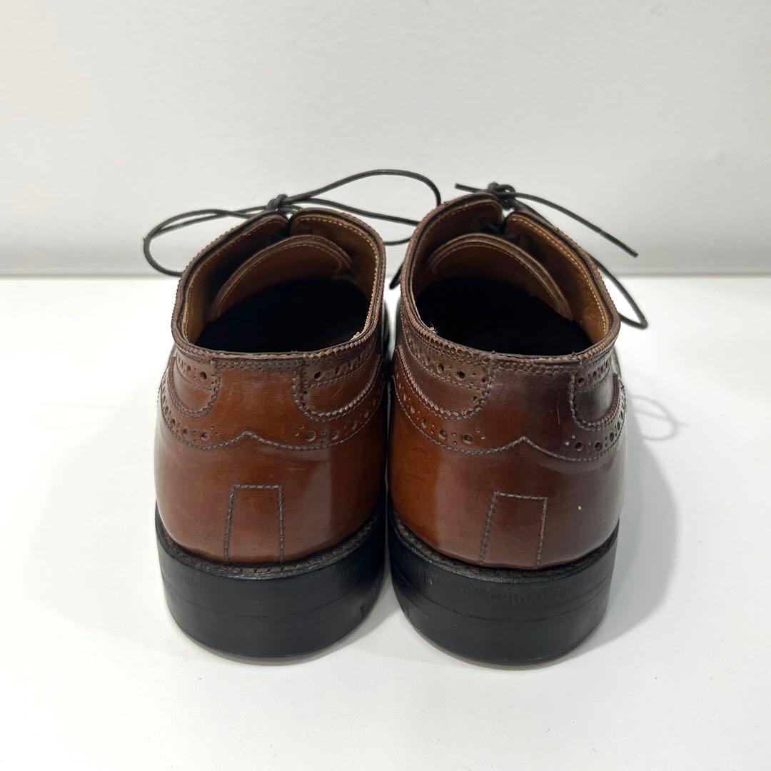 オールデン2099 usa製 8.5Eロングウイングチップ ウイスキーコードバン