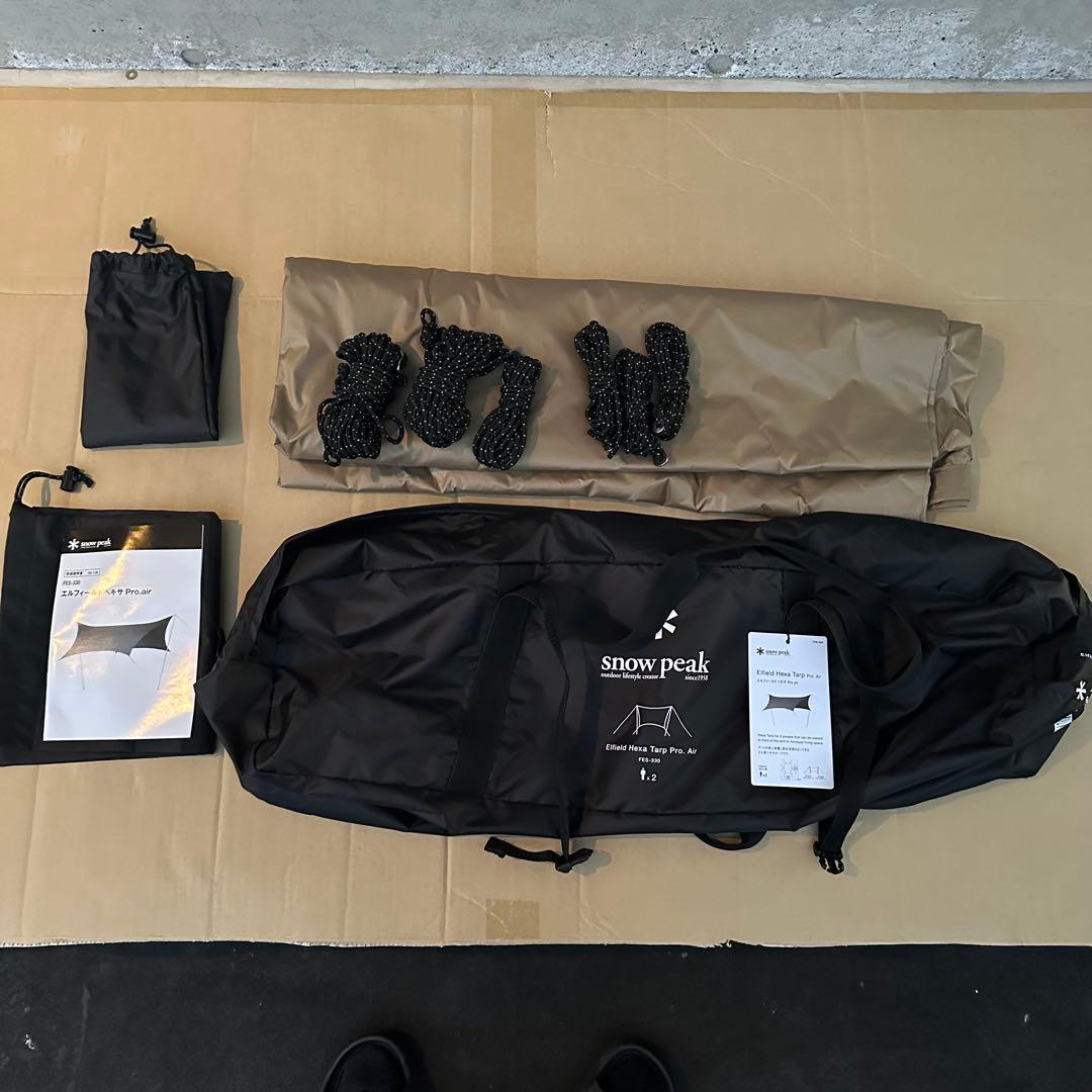 スノーピーク エルフィールドヘキサ Pro. air FES-330 新品未使用