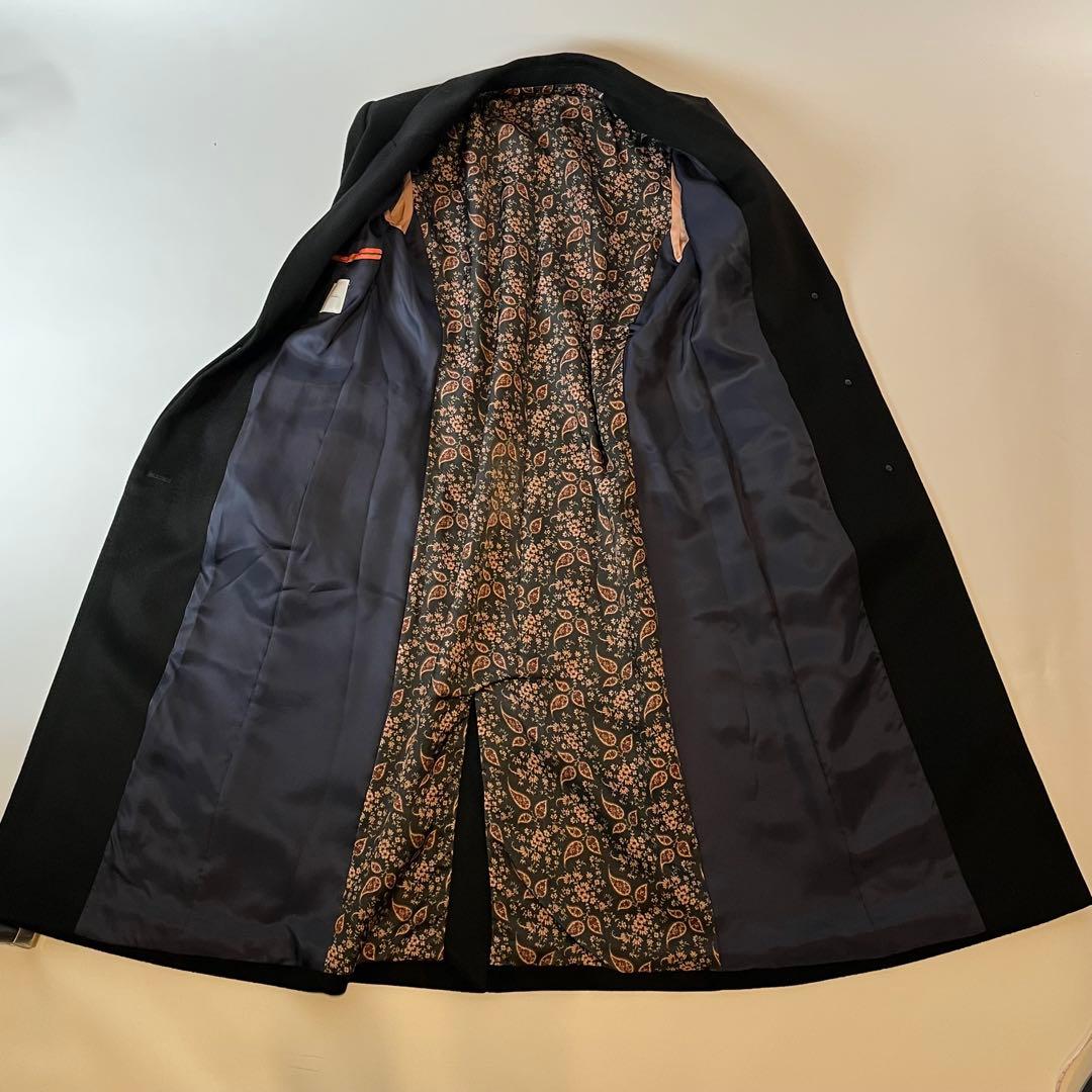 美品　現行タグ　カシミヤ100%　Paul Smith チェスターコート　日本製