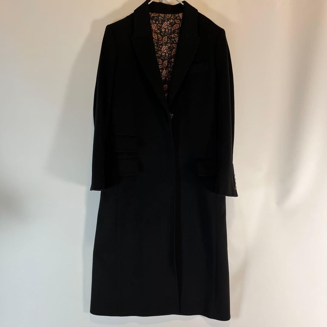 美品　現行タグ　カシミヤ100%　Paul Smith チェスターコート　日本製