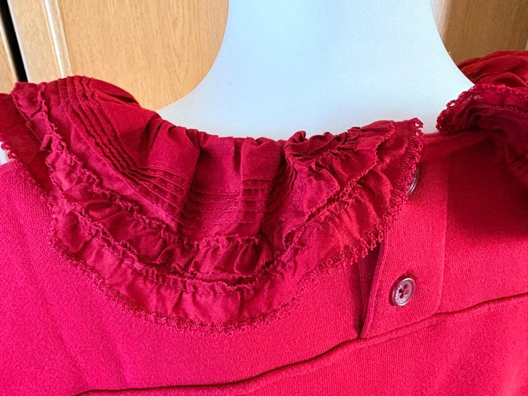 ♡ピンクハウス♡ピコフリル襟付き　トレーナー