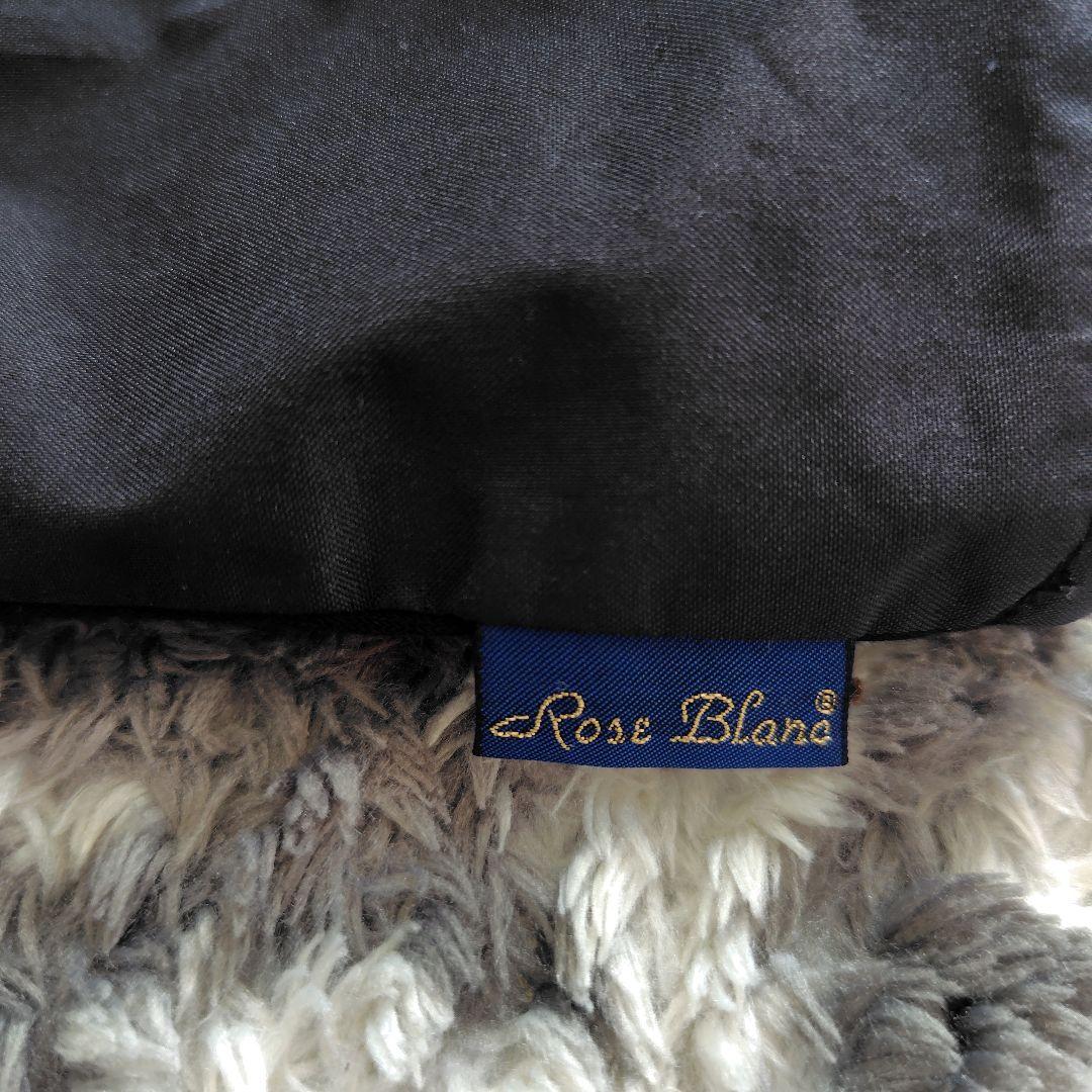 芦屋ロサブラン　遮光100%ブラック花柄刺繍アームカバー