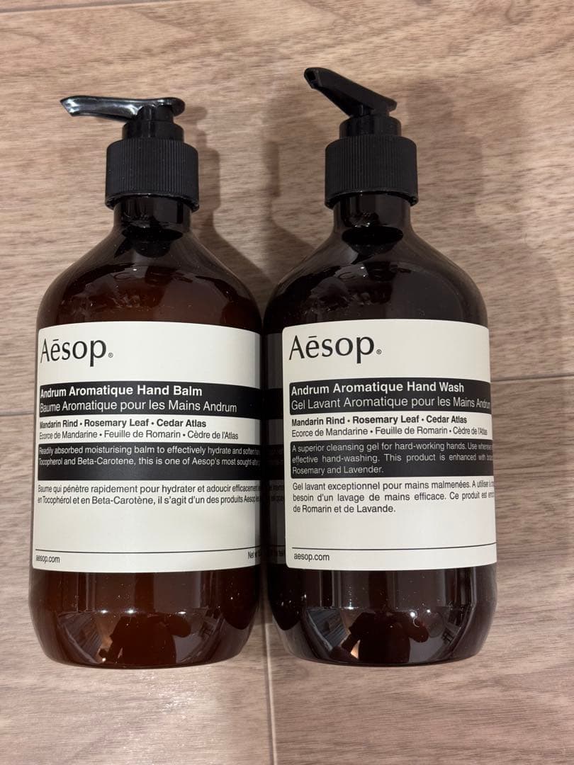 Aesop アンドラムデュエット ハンドウォッシュ ハンドバーム