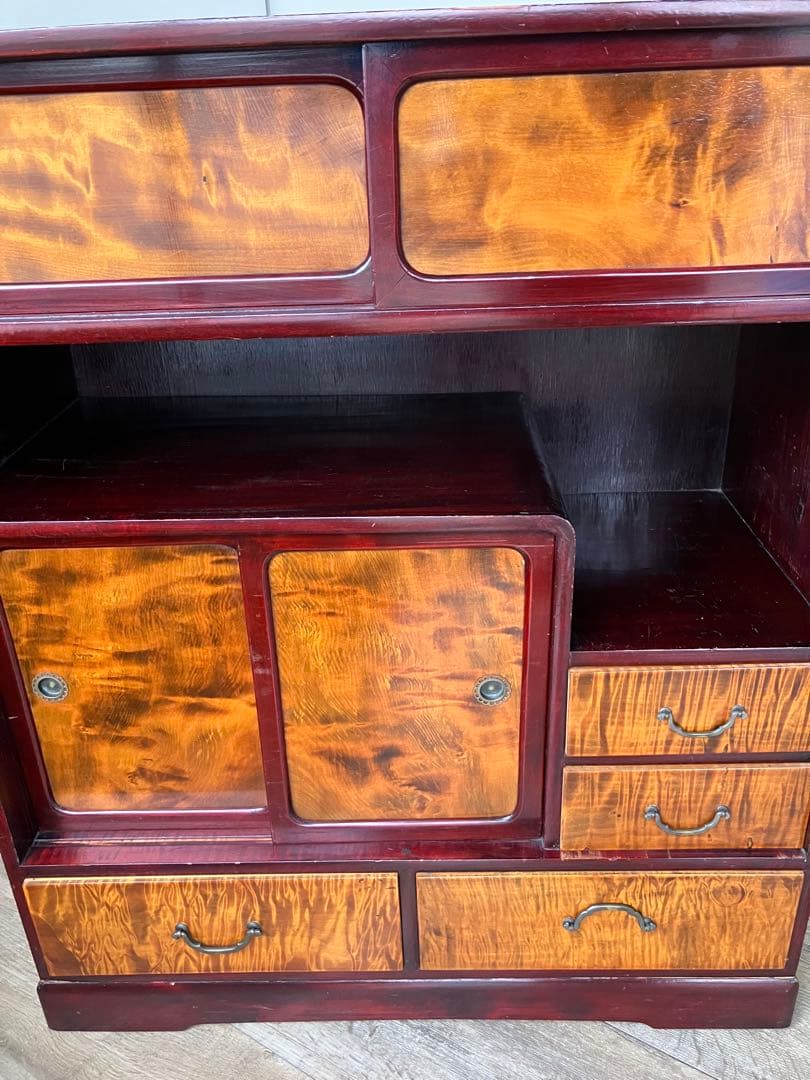 Goldマン様 茶箪笥　とても古い　水屋　天然木　小さな茶棚