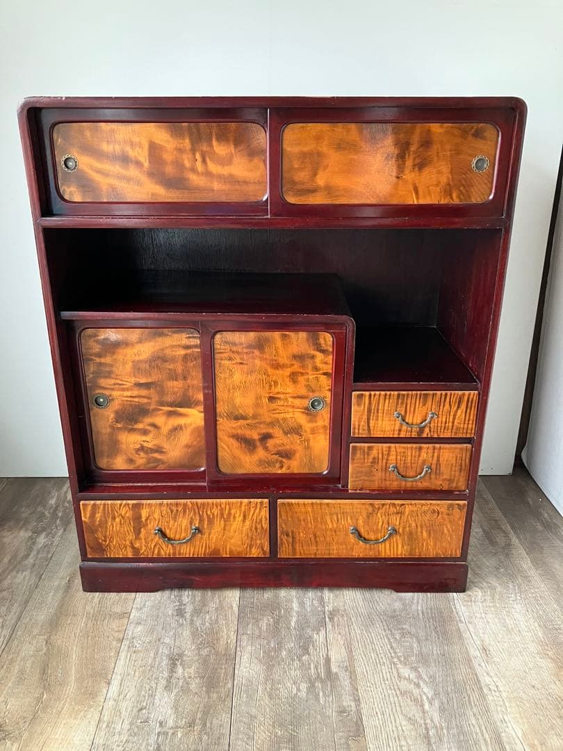 Goldマン様 茶箪笥　とても古い　水屋　天然木　小さな茶棚