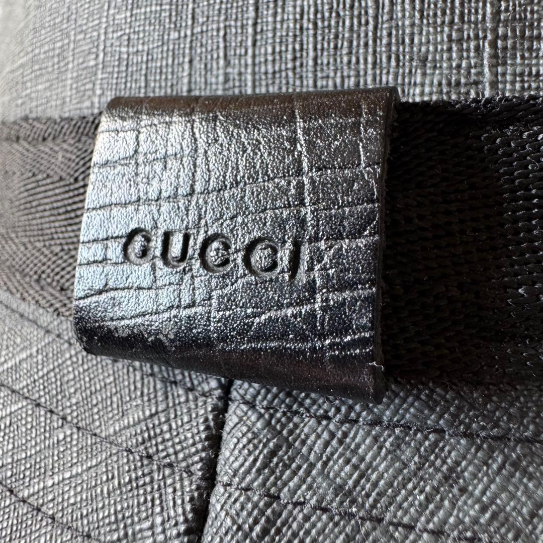 GUCCI 未使用 グッチ バケットハット GG柄 グレー ユニセックス M