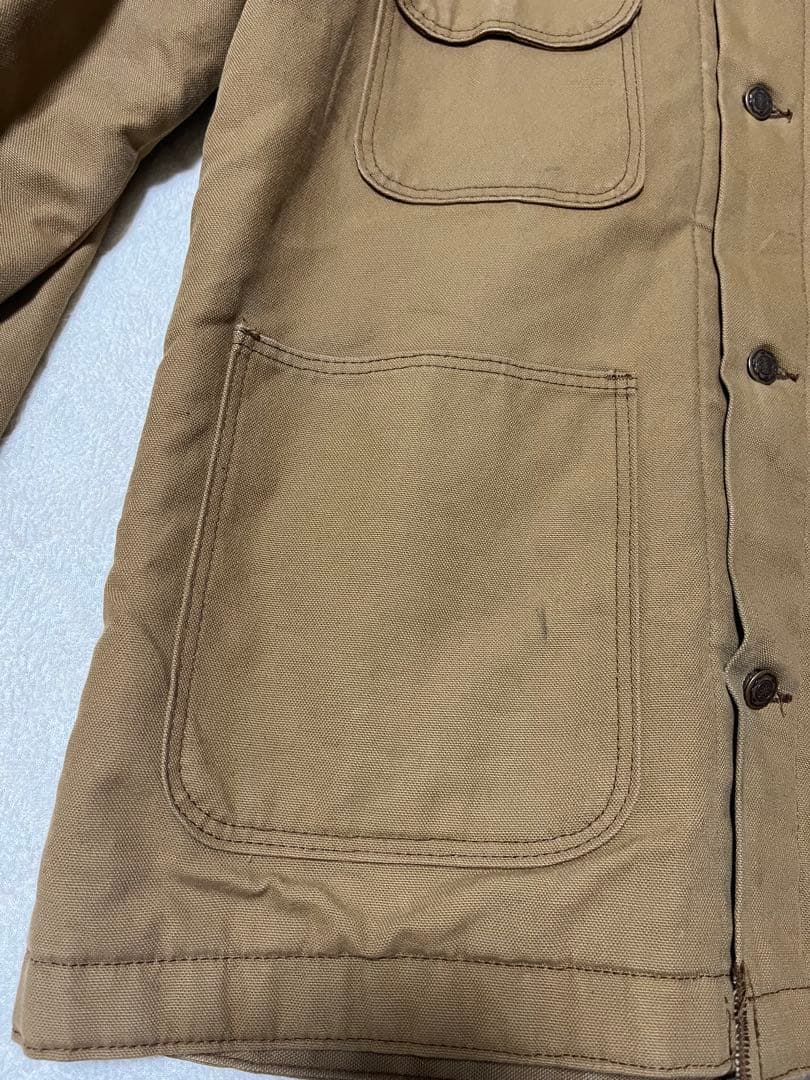 70s 80s USA製 BIG BEN ダック地 カバーオール