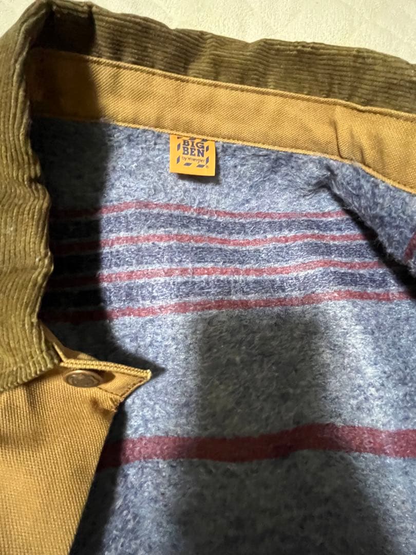 70s 80s USA製 BIG BEN ダック地 カバーオール