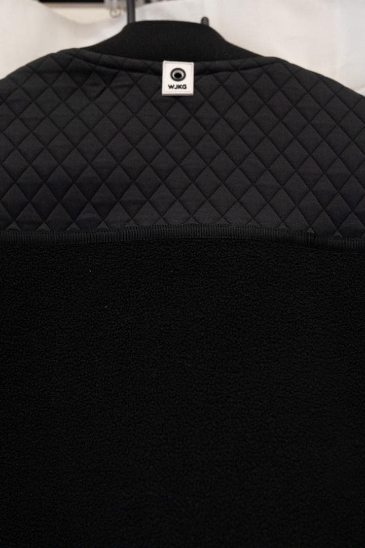 wjkg quilting zip up blouson キルティング