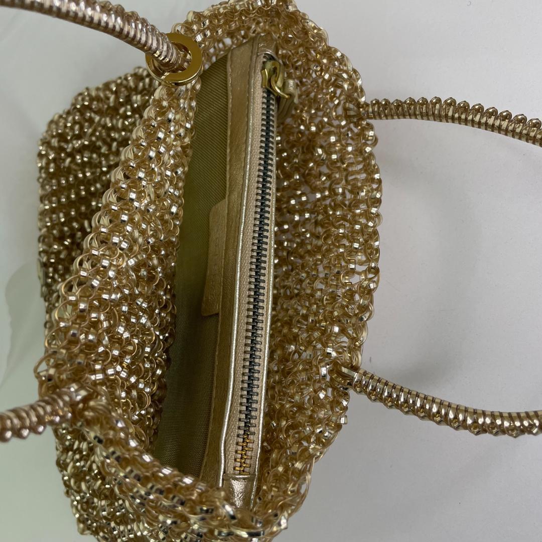 ANTEPRIMAアンテプリマ　ハンドバッグ　ゴールド 付属品あり