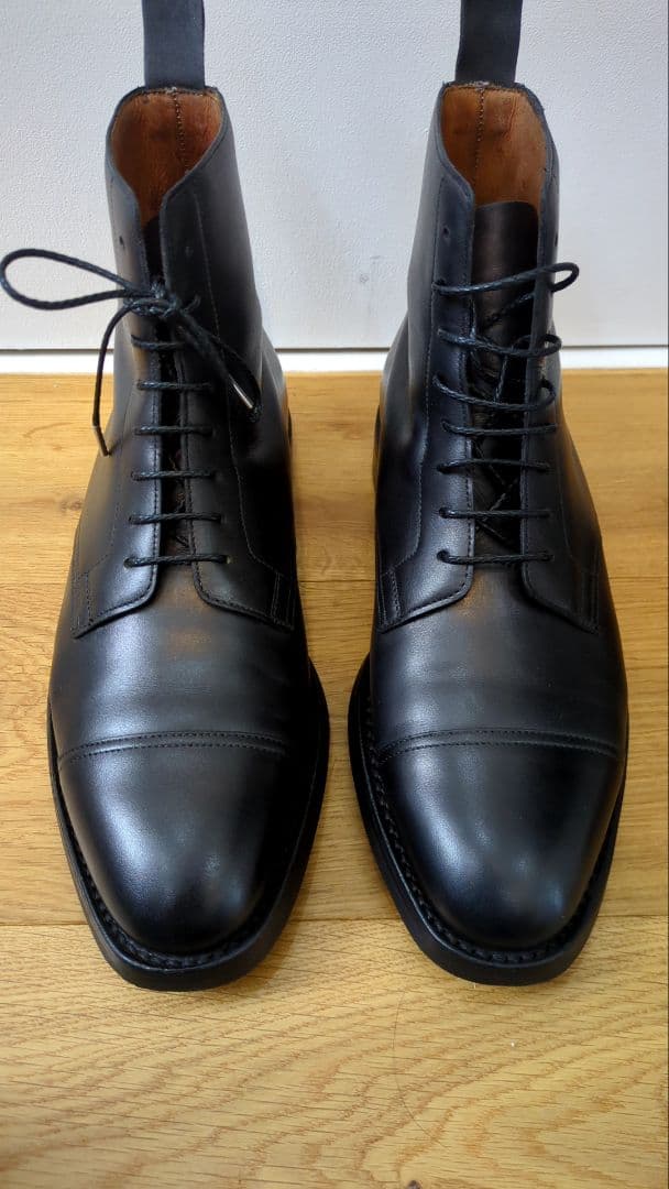 【美品】Crockett&Jones 7.5E ブーツ