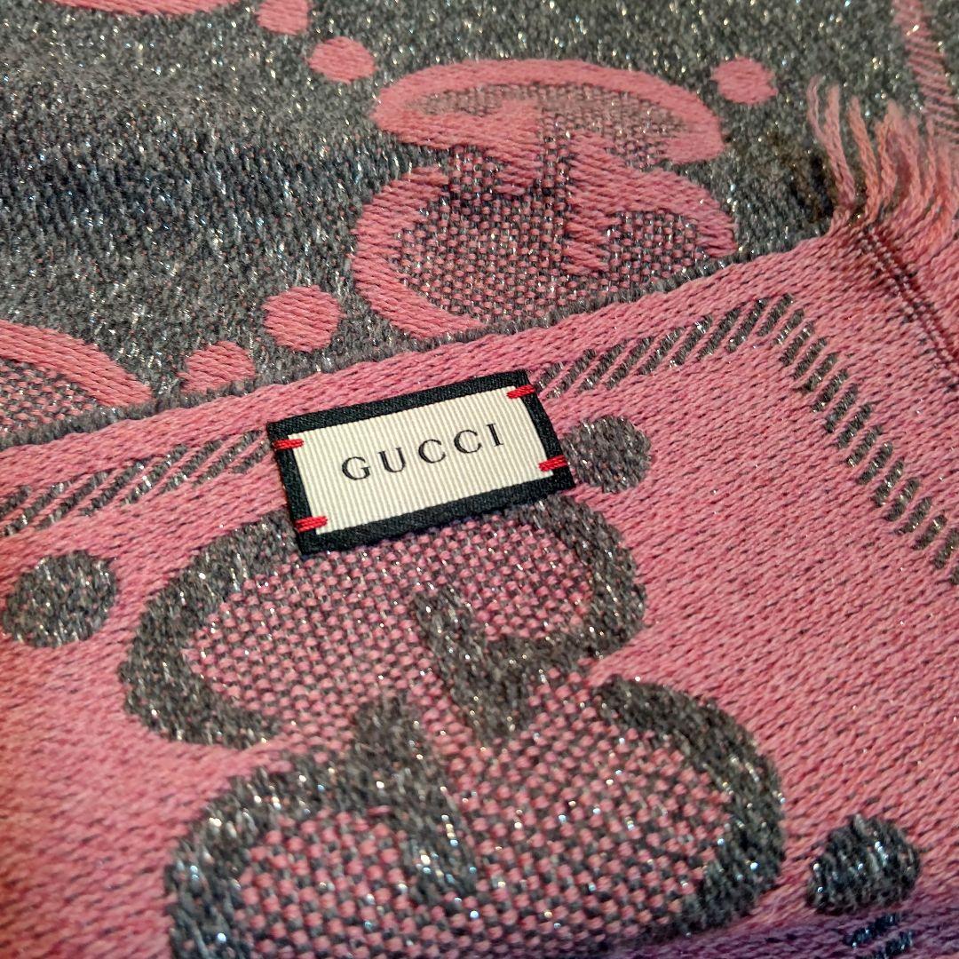 ❤新品箱袋付❤GUCCI マフラー ストール ショール スカーフ❤定価約８万円❤
