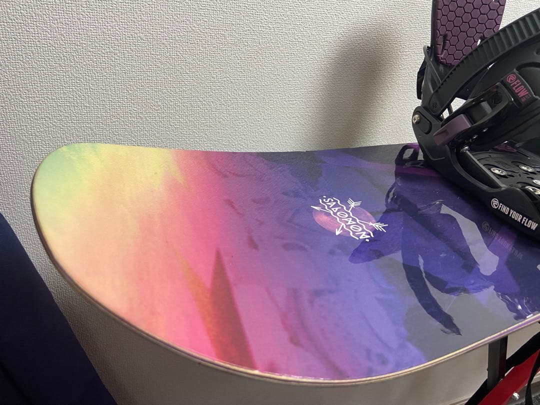 SALOMON/WONDER/スノーボード139ビンディング/ケース/3点セット