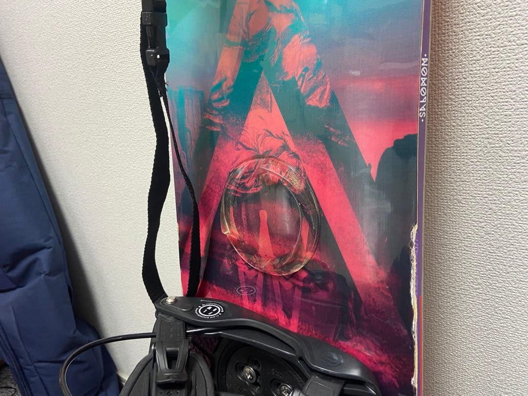 SALOMON/WONDER/スノーボード139ビンディング/ケース/3点セット