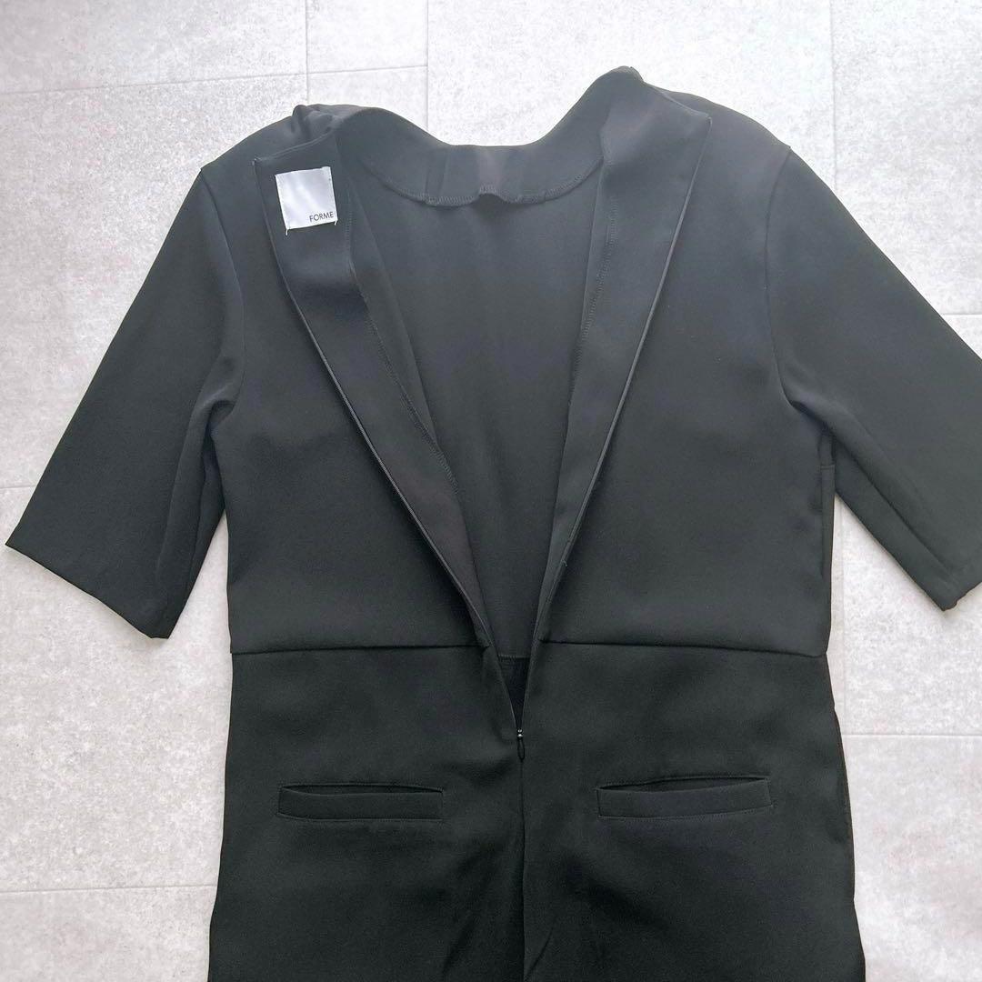 極美品✨FORME × 金子綾 東原亜希 コラボ ジャンプスーツ 黒 2023
