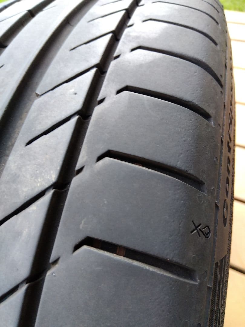 スイフトスポーツzc33s 17インチ ホイール コンチネンタルタイヤ付き1本