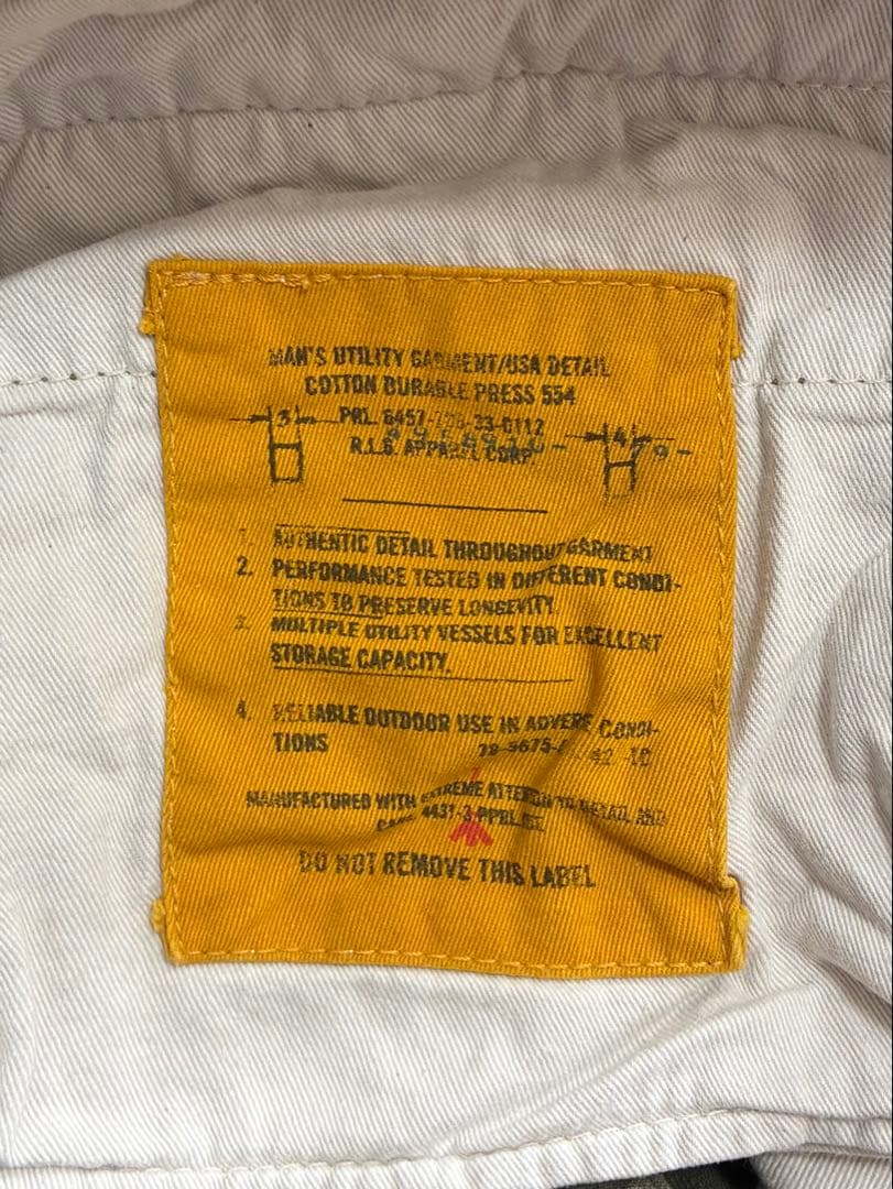 【Polo by Ralph Lauren】新品タグ付き カーゴパンツ