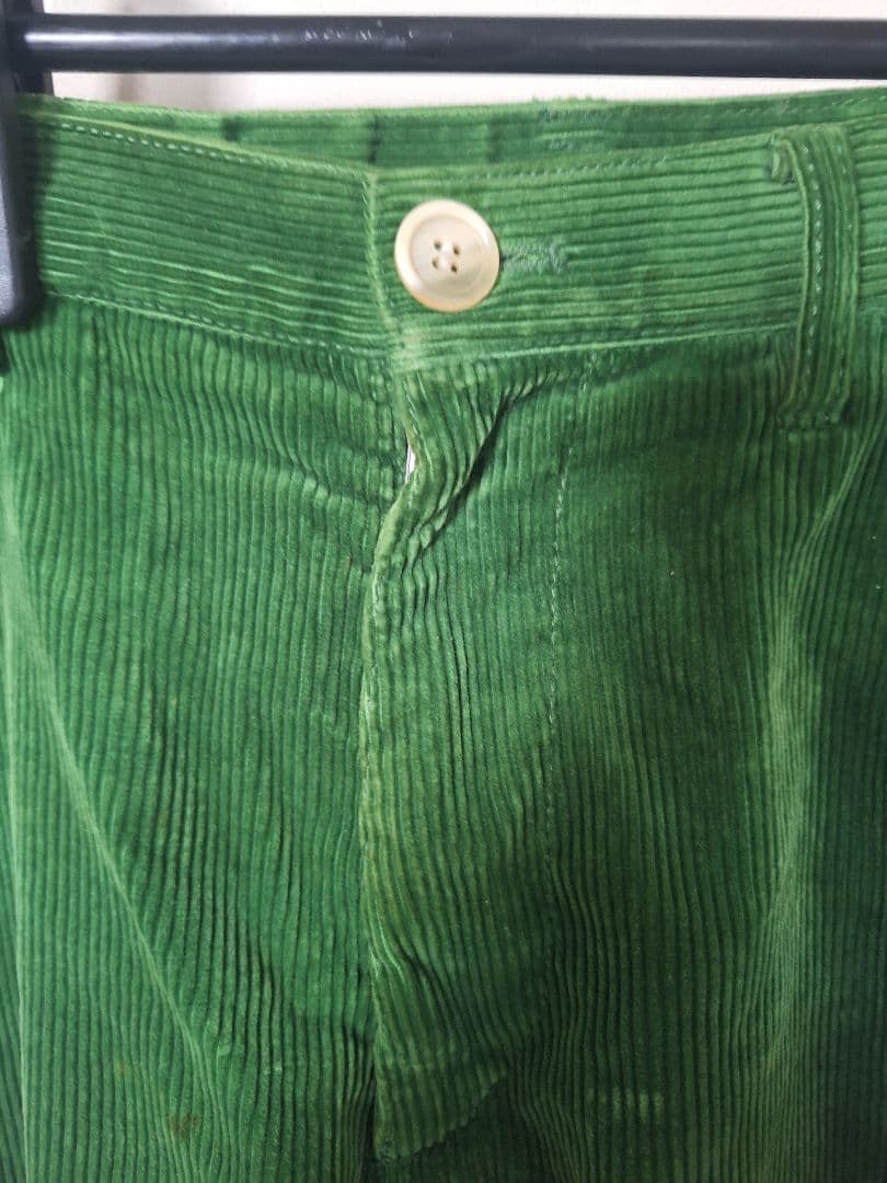 コムデギャルソンシャツ 2015ss 8分丈コーデュロイパンツ