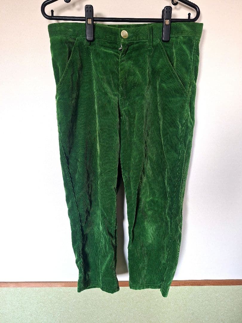 コムデギャルソンシャツ 2015ss 8分丈コーデュロイパンツ