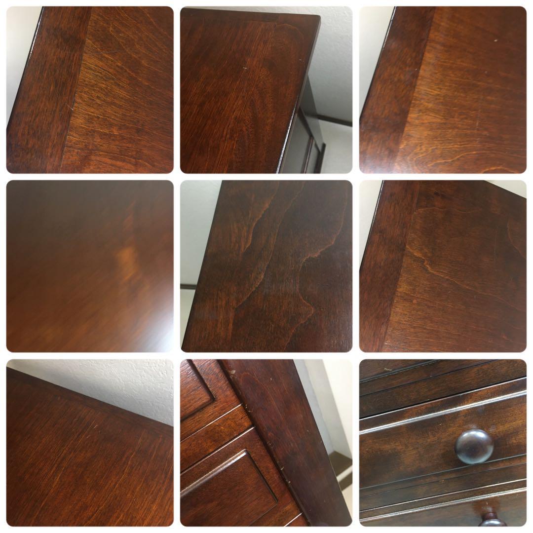 希少 松本民芸家具 チェスト 箪笥 タンス 6段 民芸家具 送料無料