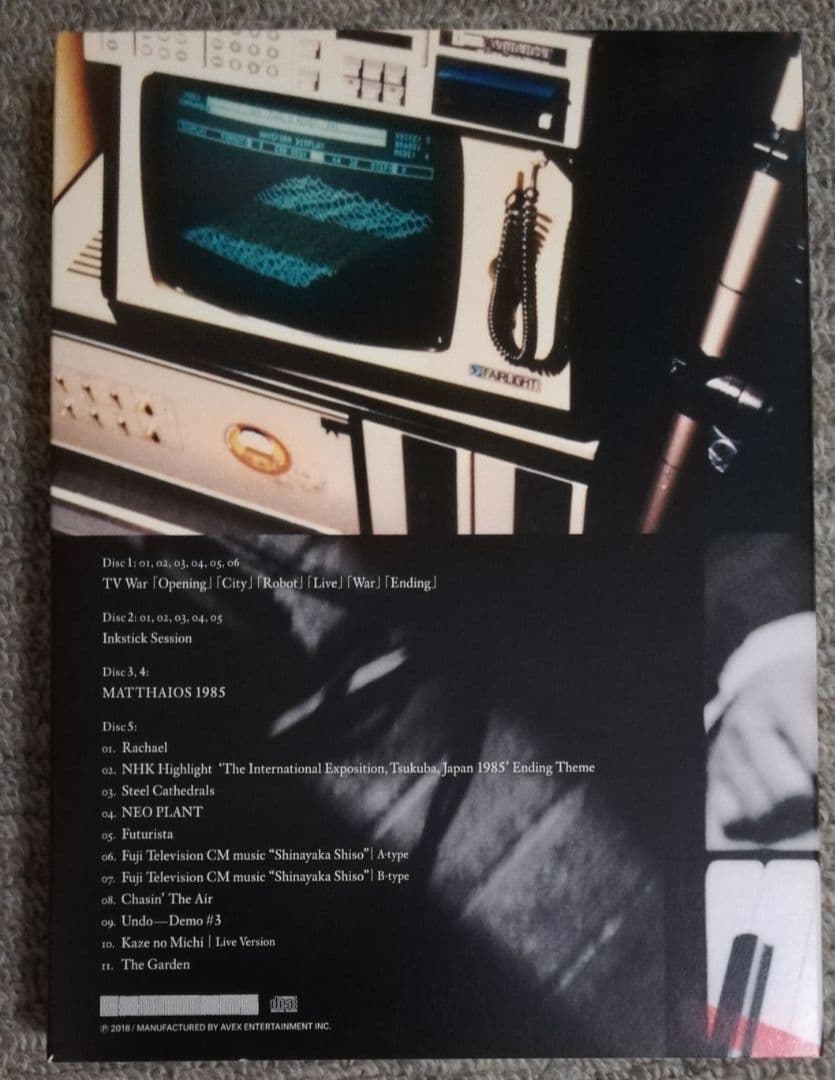 坂本龍一　Year Book 1985-1989