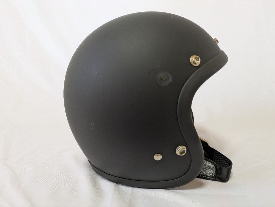 TT&CO XXL ジェットヘルメット マットブラック