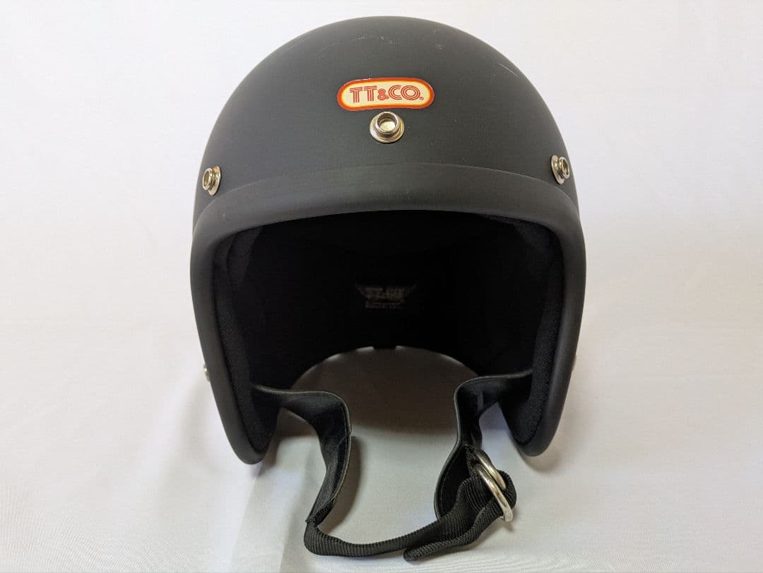 TT&CO XXL ジェットヘルメット マットブラック