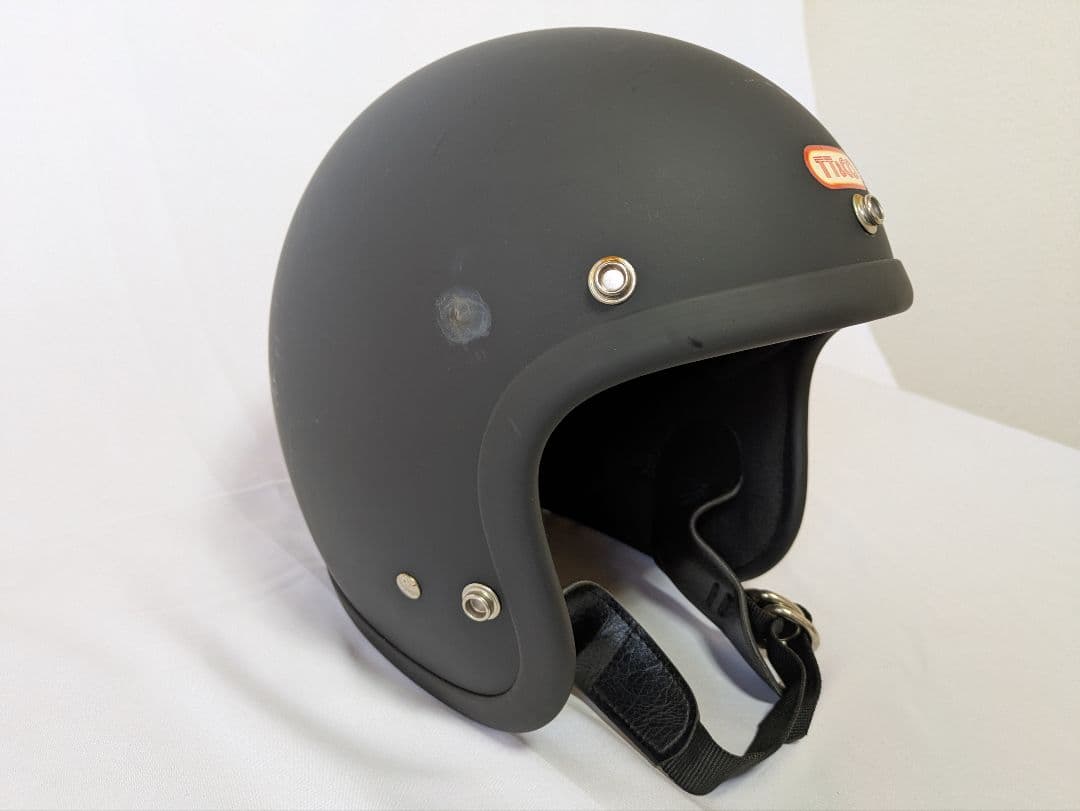 TT&CO XXL ジェットヘルメット マットブラック