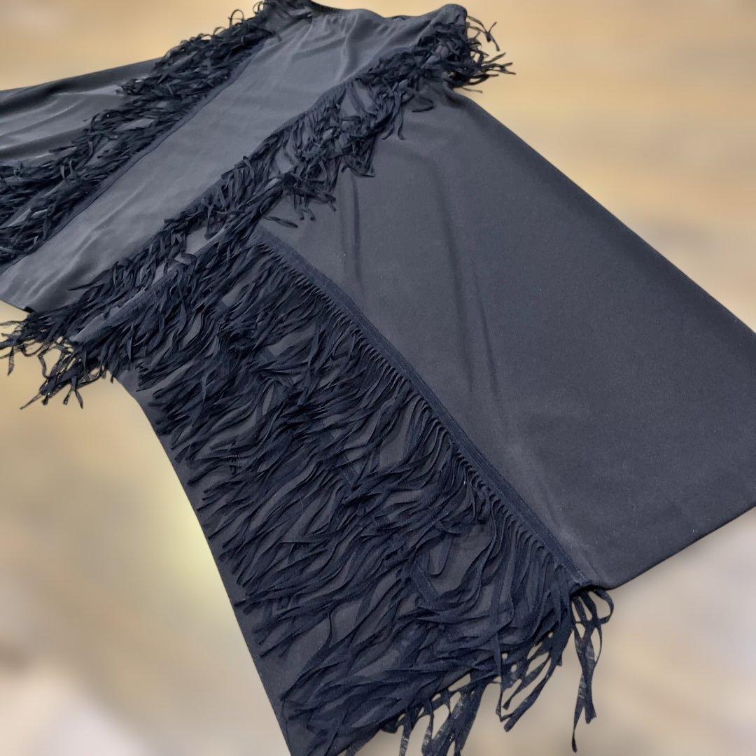 ゴルティエ 個性派フリンジスカート