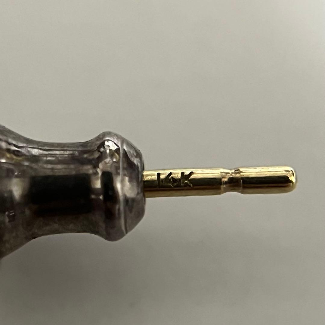 確実正規品■ Chrome Hearts ■ ベビーファット ピアス 付属品完備