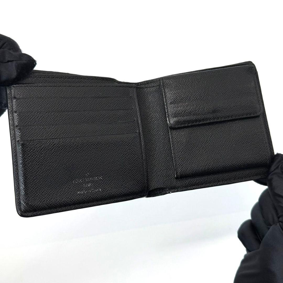 良品 ルイヴィトン ダミエ グラフィット ポルトフォイユ マルコ 財布 二つ折り