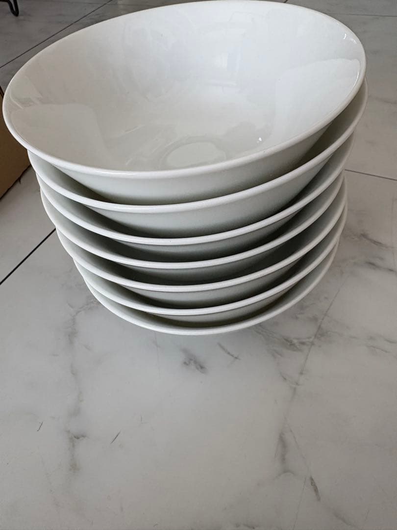 白い陶器食器セット ポーセラーツ等