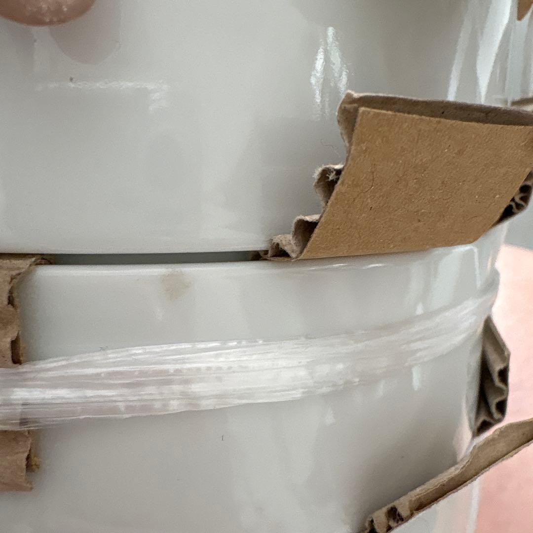 白い陶器食器セット ポーセラーツ等