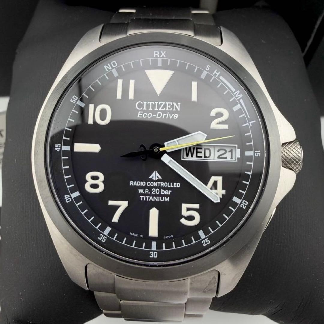 美品 シチズン プロマスター PMD56-2952 メンズ ソーラー 腕時計