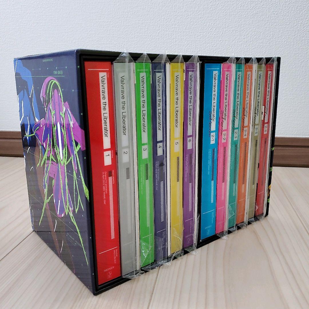 革命機ヴァルヴレイヴ Blu-Ray 全巻+収納BOX+タペストリー付き