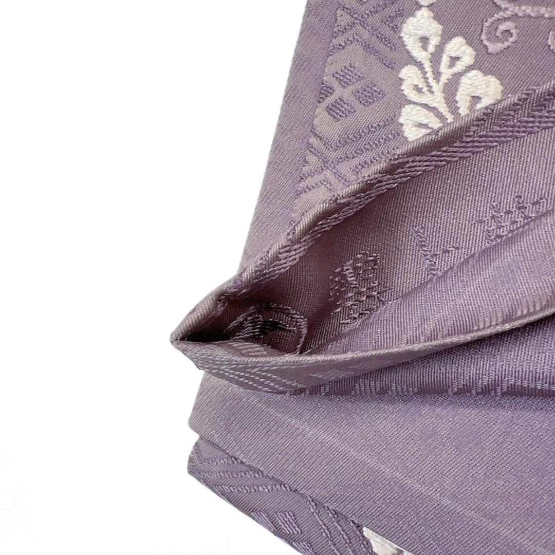 ブランド帯　袋帯　幸菱地八藤丸文　雲上草木染錦　華紋　着物　084a d